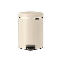 Brabantia - NewIcon Pattumiera a Pedale 5L - Piccolo Cestino per Bagno