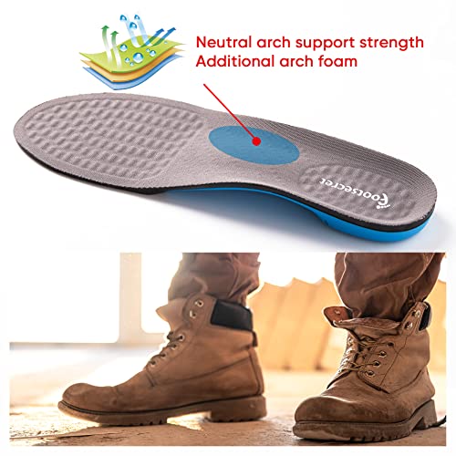Plantillas para Botas de Trabajo, Soporte de Arco XL Gris miniatura 5