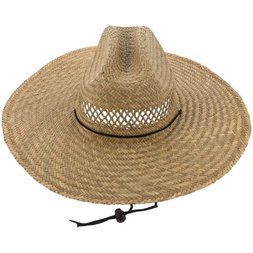 Chapeau de paille pour activités de plein air et tenue décontractée