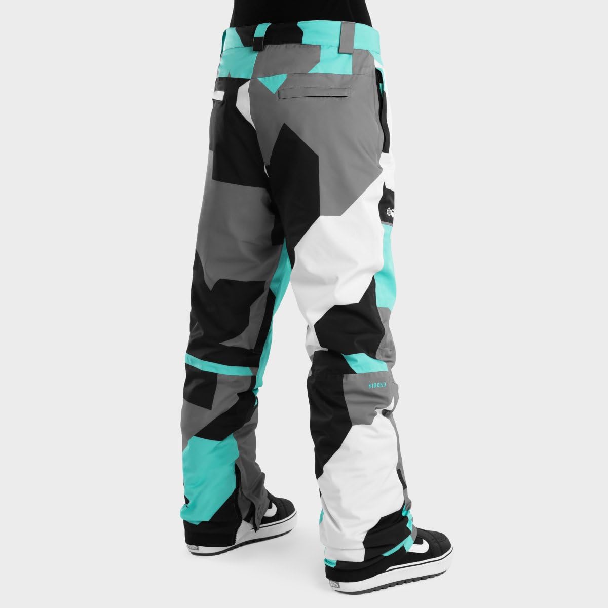 SIROKO - Pantaloni da Snowboard da Donna P1-W Sleet