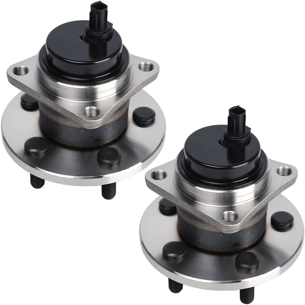 Autoround 512403 Rear Wheel Bearing Hub Assembly fit for Toyota Corolla 2009-2019/Matrix 09-14, Pontiac Vibe 2009-10,1.8L L4 5 Lugs w/ABS [2-Pcs]