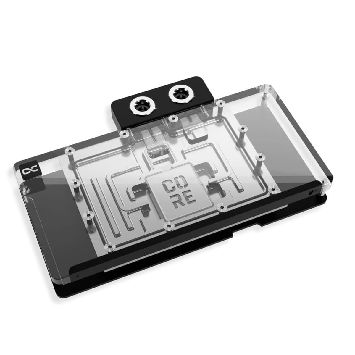 Alphacool Core RX 9070 XT Nitro GPU Water Block with Backplate