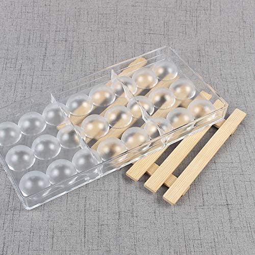 Image of Chocolate Mould Plastic, Polycarbonate Chocolate Mould for Candy Bar Mold, Holographic Chocolate Mold for Professional Chocolatiers and Home Bakers, Size 10.7x13.4x0.94in