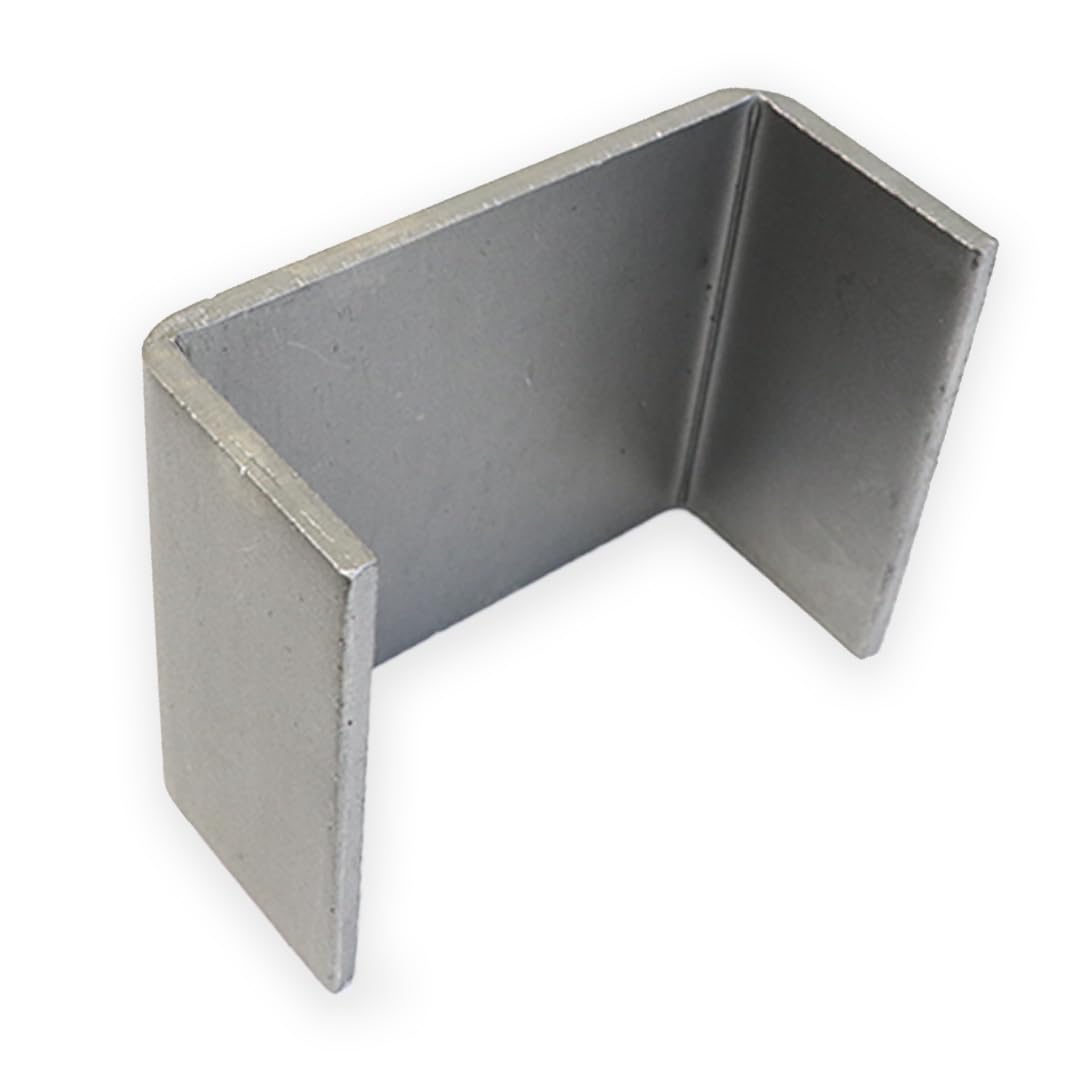 Boxer20 Pack Heavy Duty Weld On Steel Stake Pocket Anchors for Flatbed Trailers and Trucks - 2x4 Weld On Steel Bracket