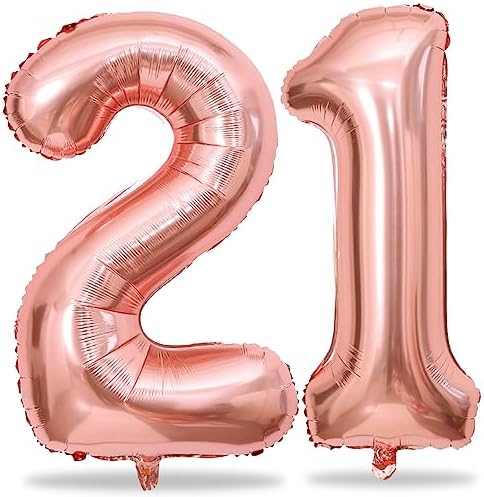 Champagne Gold Number 30 Balloons, 40 Inch Light Gold Foil Number 3 & 0 Balloons for Women, Self Inflating 30th Birthday Balloons for 30 Year Old Men Anniversary Birthday Party Decorations Supplies