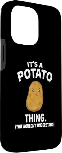 Vista 54 de Funda para iPhone 11 Kawaii Potato It's A Potato Thing Funny Potatoes