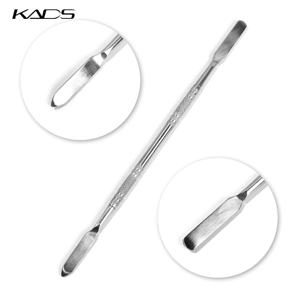 KADS 200Pcs Pro Stainless Steel Cosmetic Makeup Spatula & Stirring Rod Tool