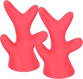 CLISPEED 2 Peças De Gel De Sílica Chifres Falsos Compactos Lindos Chifres Falsos Lindos Chifres De Capacetes Chifres Falsos Lindos Acessórios De Brilho Delicados Decoram Decoração De