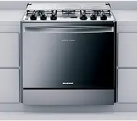 Fogão Brastemp 5 Bocas De Embutir Cor Inox Com Turbo Chama E Touch Timer - BYS5PCR BIVOLT