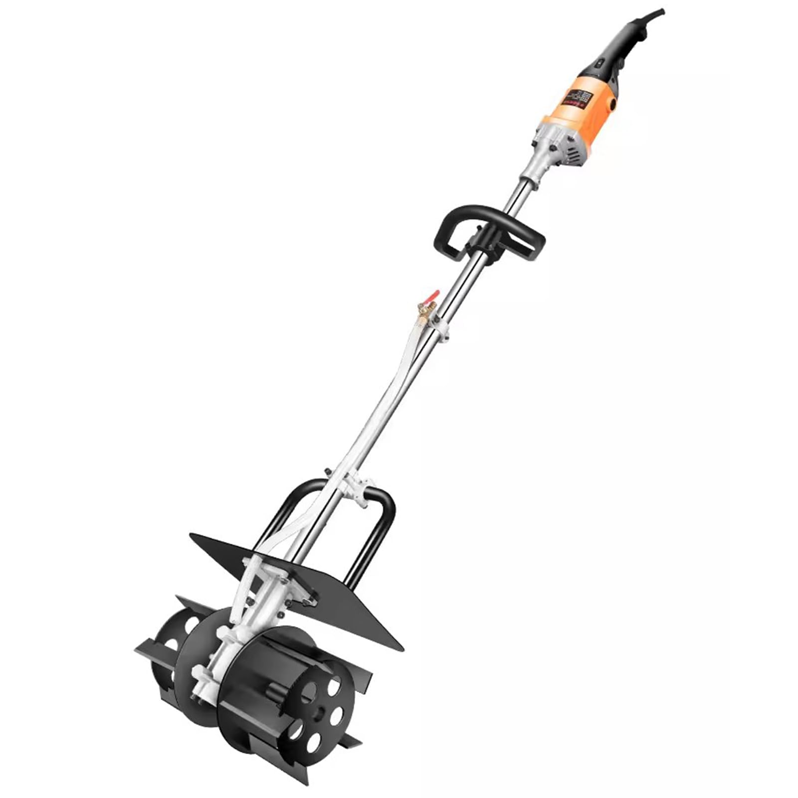 Betoniera elettrica speciale per calcestruzzo, betoniera da 7980 W, regolazione della velocità a 6 velocità, velocità a vuoto 220 giri/min, per malta, vernice, malta, intonaco, thinset, strumento di