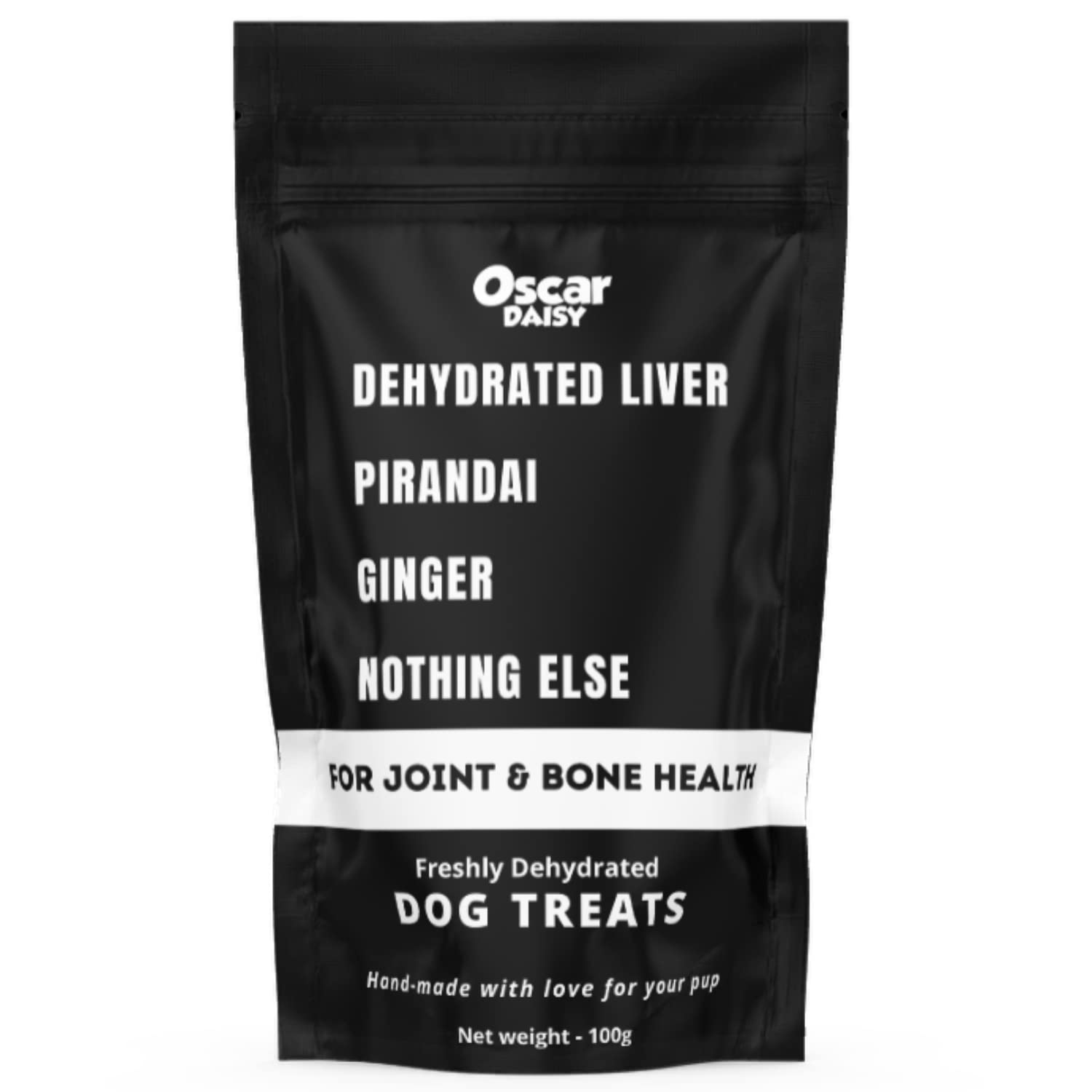 Oscar Daisy Freshly Dehydrated Healthy Dogs Treats | High Protein Human-Grade Treats with Super Herbs for All Breeds & Life Stages Dogs, Flavor: (Liver Pirandai, 100 Grams) (B0B64H1CWC) Amazon Price History, Amazon Price Tracker