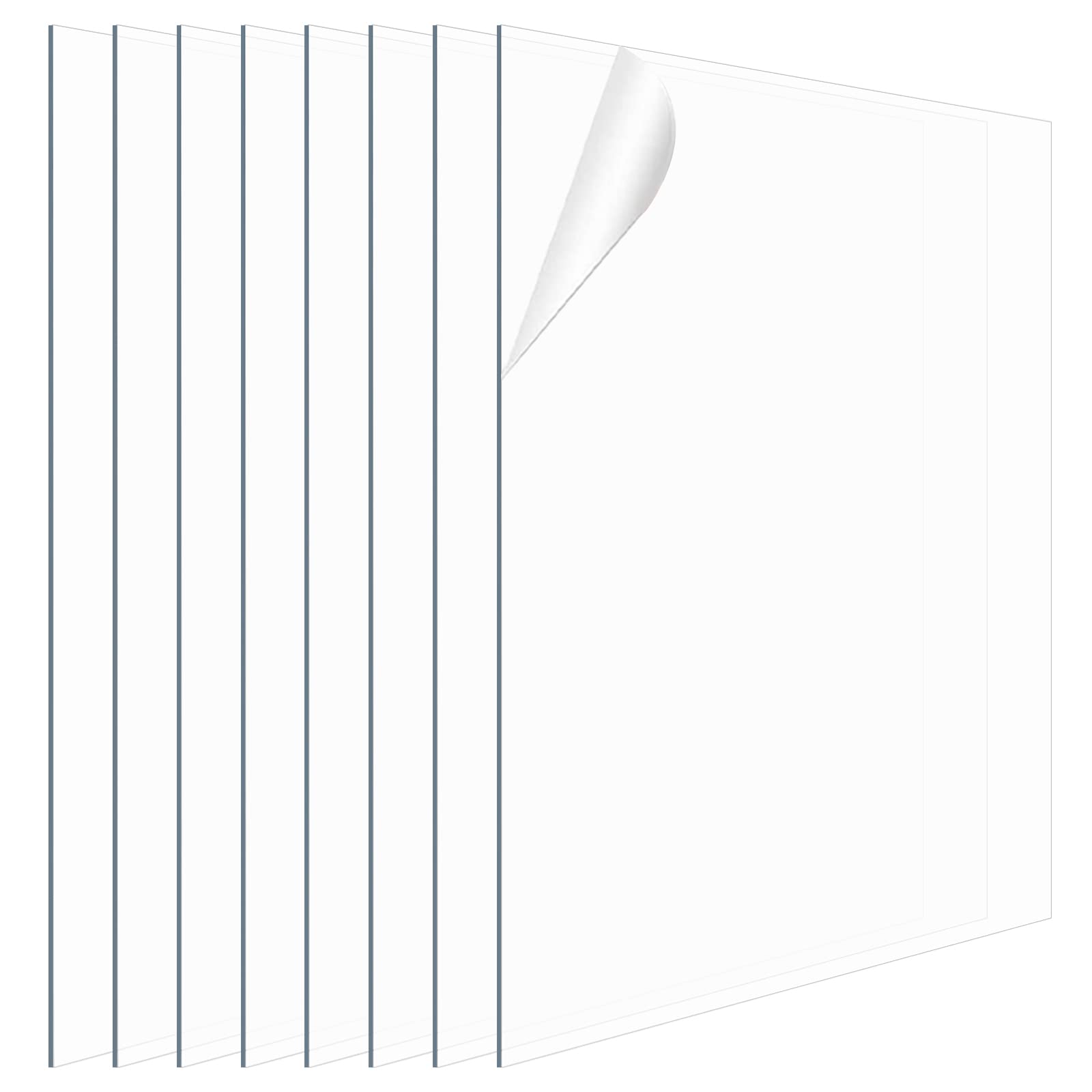 プラスチックフォトフレーム16セット Amazon.co.jp: OLYCRAFT 8枚 額縁用プラスチックシート PET