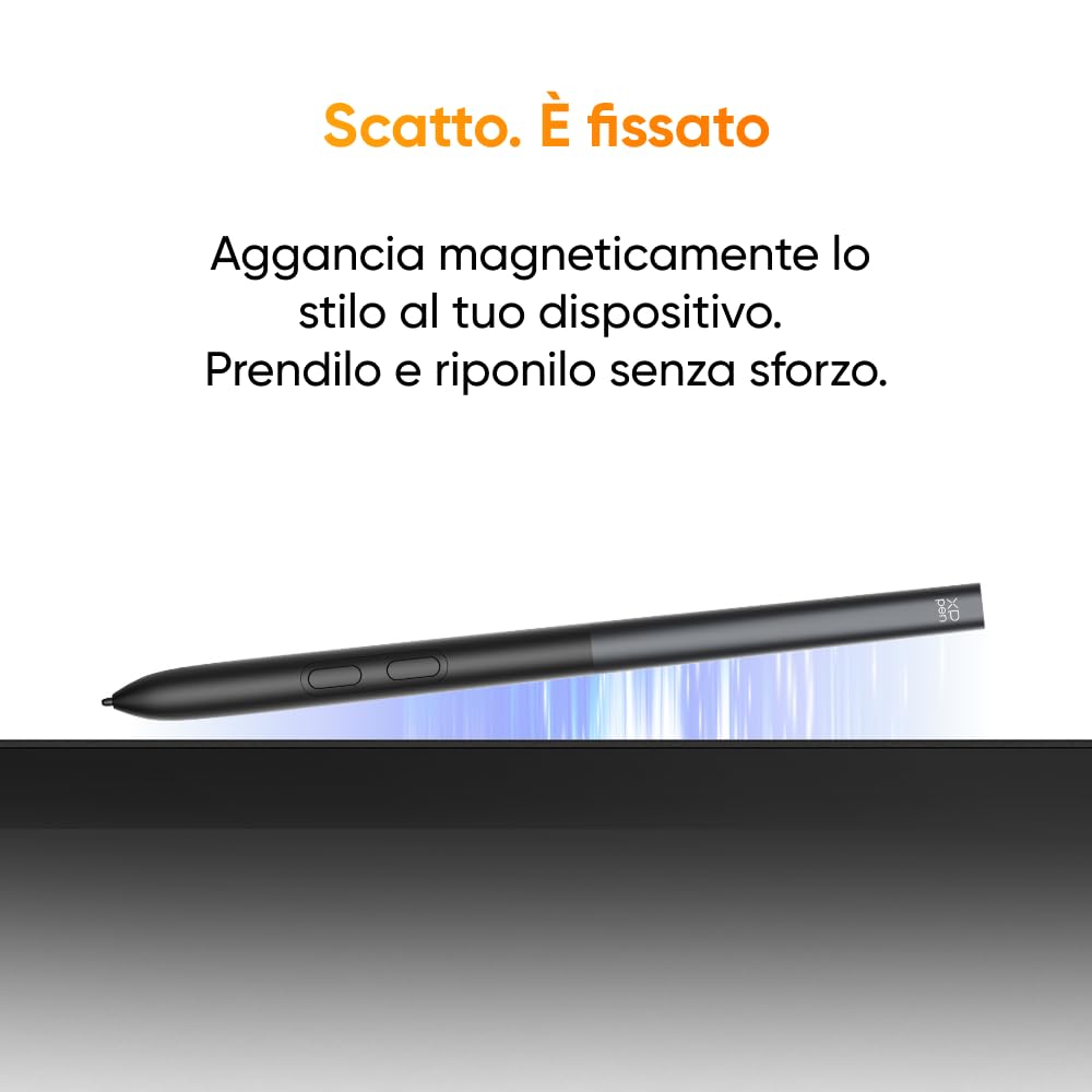 XPPen Artist 12 3rd Tavoletta grafica con schermo, 12 pollici con rotella X-Dial, 8 tasti rapidi, stilo X4 a 16384 livelli per illustratori, designer o studenti d'arte