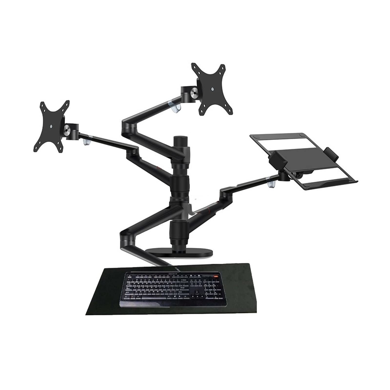 Support de bureau moniteur et PC portable pour soulager le dos