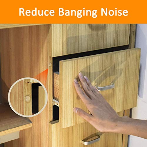 LeKou Feltrini autoadesivi 96 pezzi - grigio scuro...