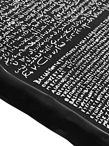 NileCart 12 in. Egyptian Rosetta Stone Wall Art - image 5