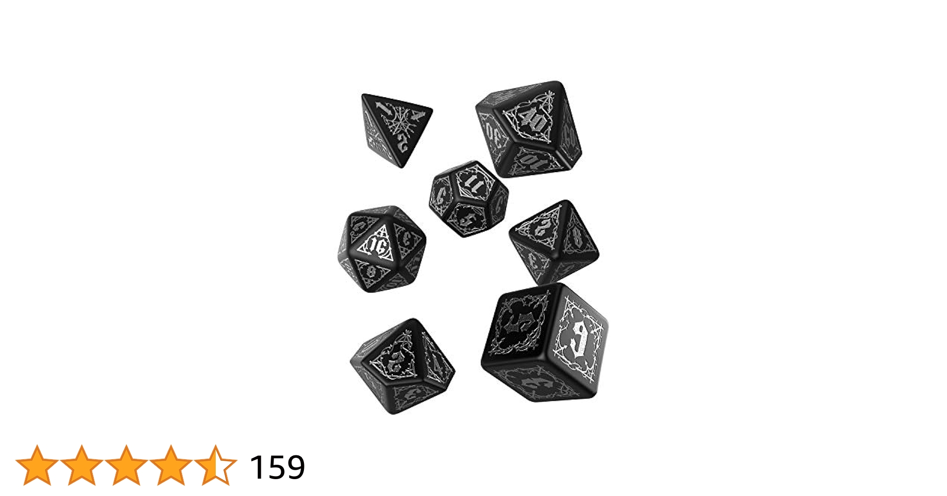 希少 GAMESCIENCE 特殊ダイス D-Total ブラック 新品 Black D-Total (2nd Ed.) | Gamescience