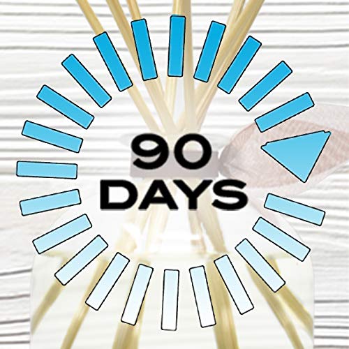 Lovspa Tahitian Vanilla Reed Diffuser Gift Set | Soothe Vanilla, Amber & Tonka Bean Fragrance Oil | Soothing Kitchen, Bedroom Or Bath Scent | Unique Home Decor Gift Idea #TOP3