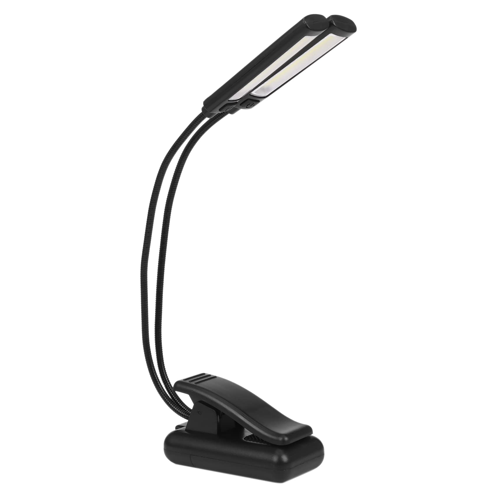 5X Support de Musique Pince de Lampe Lampe A LED A Pince-sans Scintillement, Entierement Ajustable,6 Niveaux de Luminosite - Egalement pour Lecture de Livre,Orchestre, Mixage,DJ