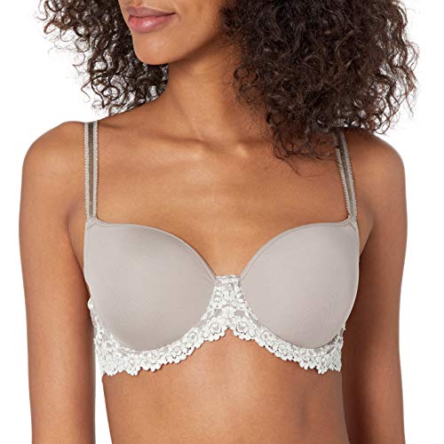 Image of Wacoal Womens Embrace Lace Lightly Padded Underwire Mid Coverage T-Shirt Bra, 853191