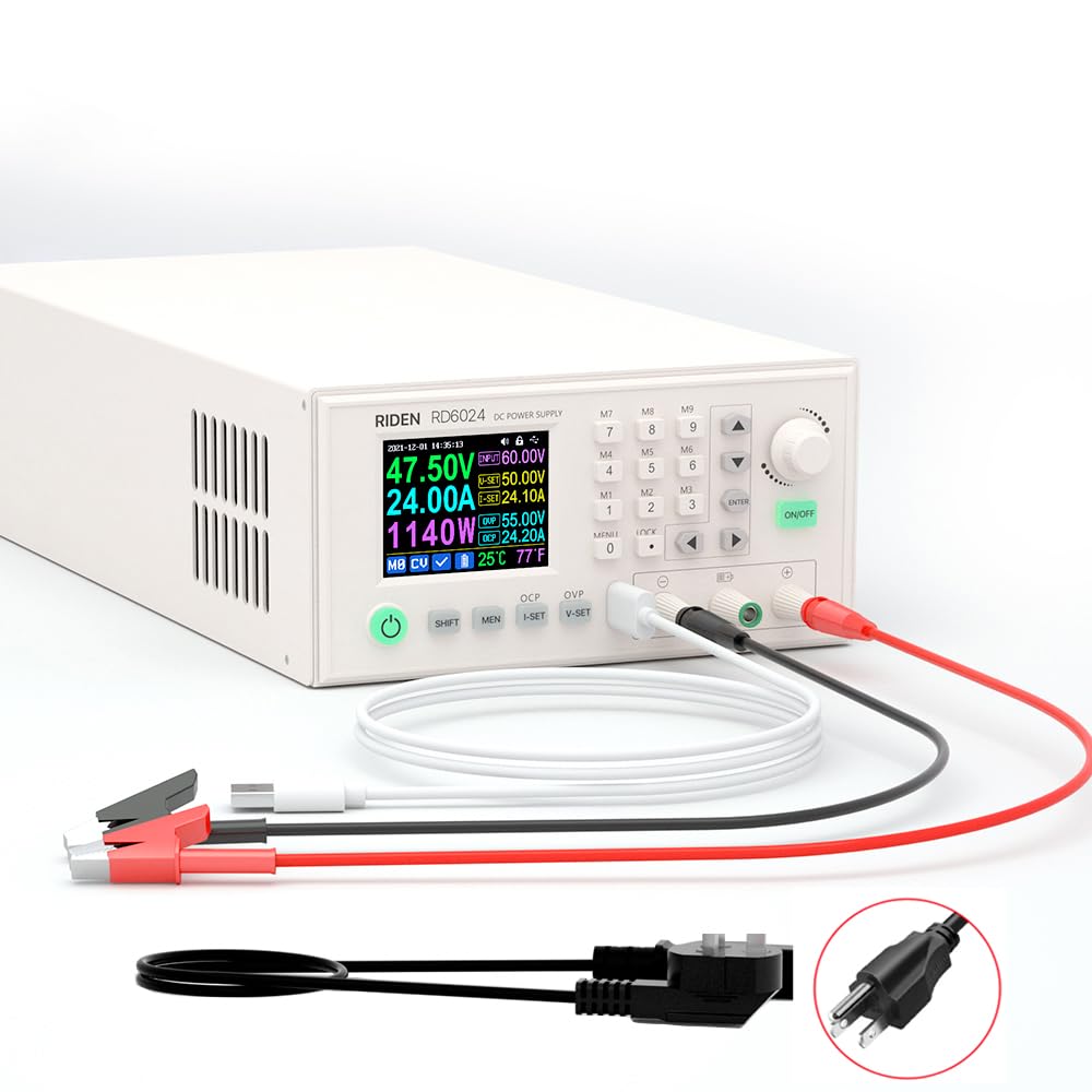 Photo 1 of DC Power Supply Variable Adjustable Lab Bench Power Supply Buck Converter Step Down Switching Regulated 4-Digital LCD Display 60V 24/30 (RD6024W)