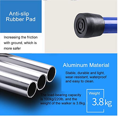 Déambulateur roulant pliable pour rester actif à la maison