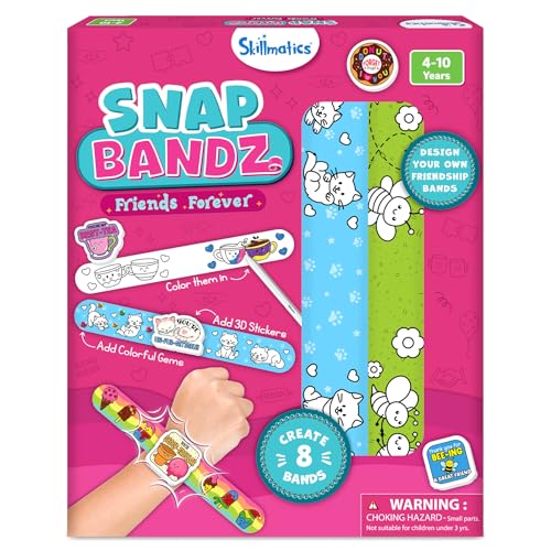 Image of Skillmatics Snap Bandz - Friendship Bands, DIY Jewelry Art & Craft Activity
