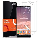 MP-MALL [3-Pack] Screen Protector for Samsung Galaxy S9 Plus, [Flexible Film] [Bubble Free] Self Healing HD Clear