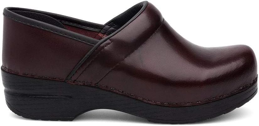 Dansko Women’s Professional Slip-On Clogs –Rocker Sole and Arch Support for Comfort-Ideal for Nursing, Food Service, Healthcare Cordovan Cabrio 10.5-11 M US