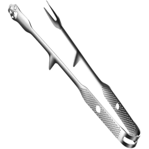 Lightweight Stainless Steel Grill Tongs