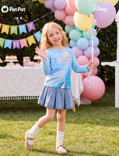 Image of Disney Kids Birthday Shirts 2-9Y, Cute Graphic Tees, Birthday Party Outfit