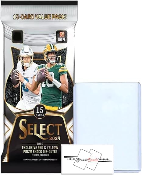 Amazon.com: 2024 Select Football Fat Packs Trading Cards +