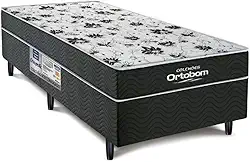 Cama Box Casal Conjugada de Espuma - Union Ortopedic - Ortobom (Solteiro)