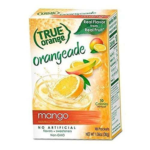 True Lemon Assorted Beverage Pack: (5boxes 10ct each) with 5 FREE BONUS Sticks of Lemonade! True Lemon Original Lemonade, True Peach Lemonade, True Black Cherry Limeade, True Mango Orange and True Raspberry Lemonade. Assorted True Lemonade Drink Mixes.