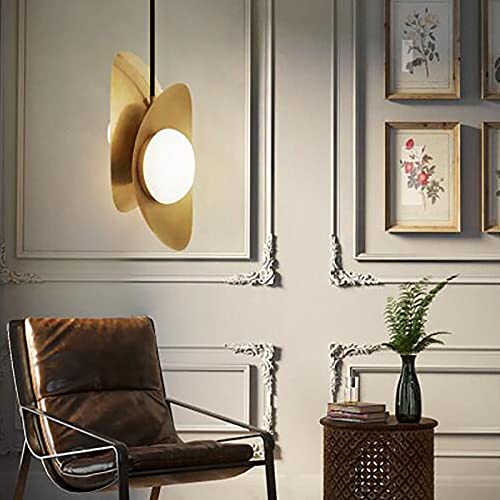 Lustre concis en lingot en or G9 suspension créative au style nordique - 3
