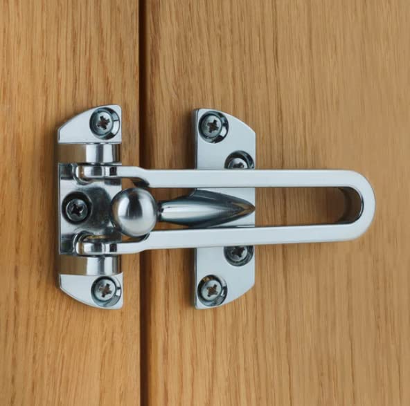 SDTOOLS Door Bar Restrictor Door Chain Lock for Front Door Swing Bar
