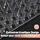 Uross Katzenschutzmatte - Katzen Barriere Set 10 Stück (41x33 cm) Quadrat Scat Mat mit 2.5 cm Kunststoffspitzen, Schutzmatte für Katze Trainingsmatten-Abschreckungsmittel für Hunde Drinnen