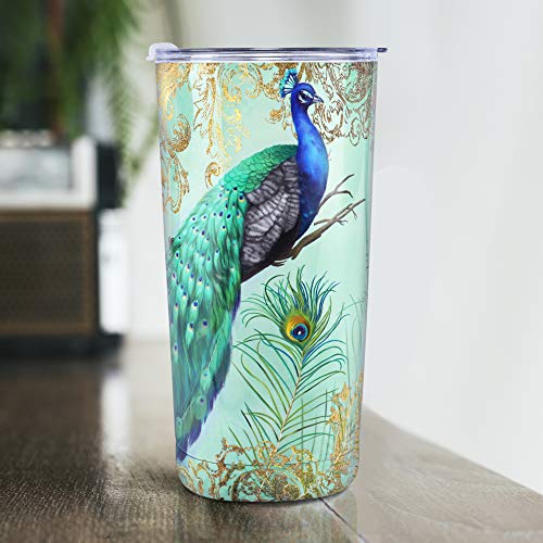 NymphFable 20oz Pavo real Taza Termo Cafe Para Llevar Taza Termica Acero Inoxidable Taza Personalizada - Imagen 8