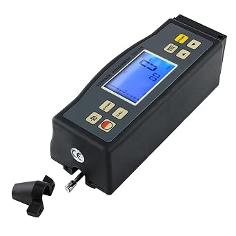 Digital Surface Roughness Tester with Ra, Rz Two Measurement Parameters | Ra 0.05-10.00 m/1.000-400.0 inch | Rz 0.020-100.0 m /0.780-4000 inch | Surface Roughness Meter | SRT-6200
