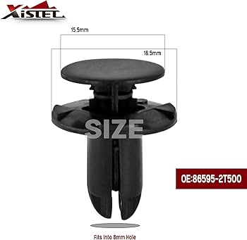Amazon.com: Xislet 120Pcs Fender Liner Push-Type Retainer Clip