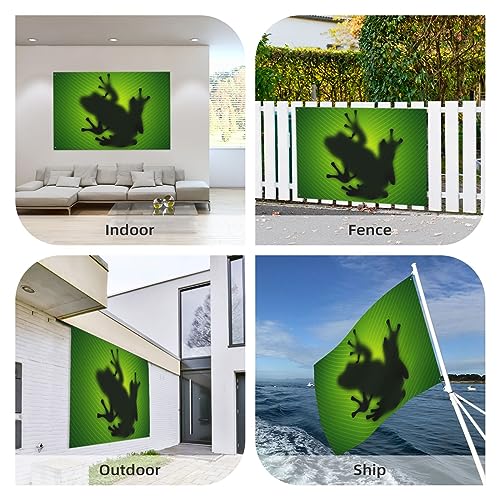 Drapeau compact 1,2 x 1,8 m avec impression double face durable - 6
