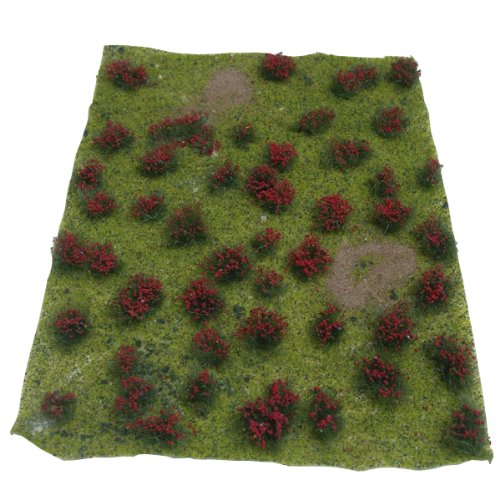 JTT Scenery Products Landscaping Details Flowering Meadow Red, 5-7
