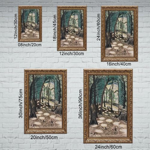 Impression sur toile The Bower Charles Burchfield cadre suspendu déco bureau