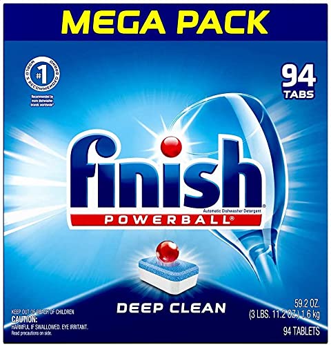 All In 1 Dishwasher Detergent Powerball Dishwashing Tablets Dis | amzdealz