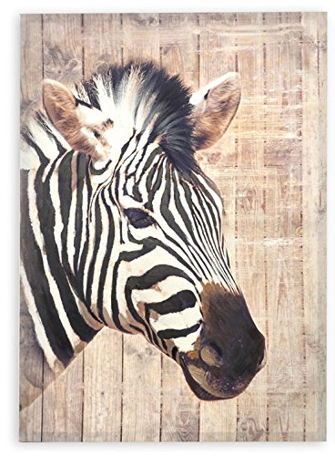 Cadre toile zèbre peinture 3D - Métamorphosez votre salon avec une touche sauvage