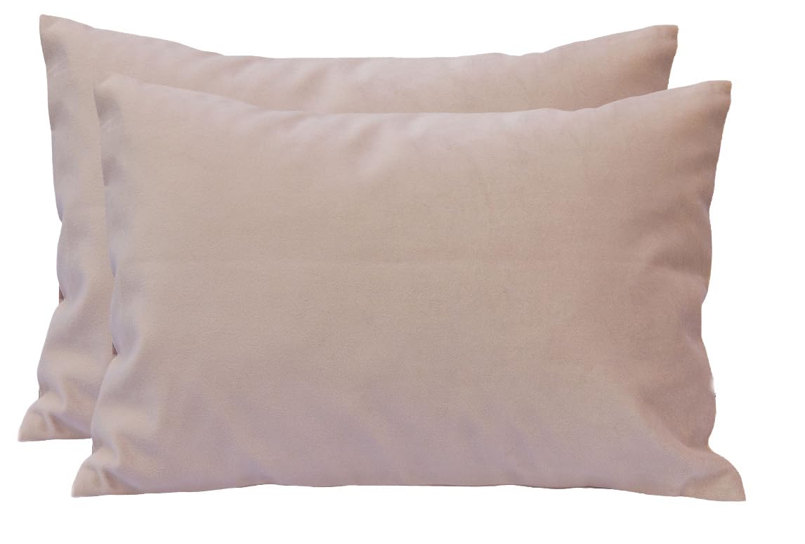 TangDepot 2-Pack Super Soft Velvet Pillow Covers, 20x20 Grass Green — view 132