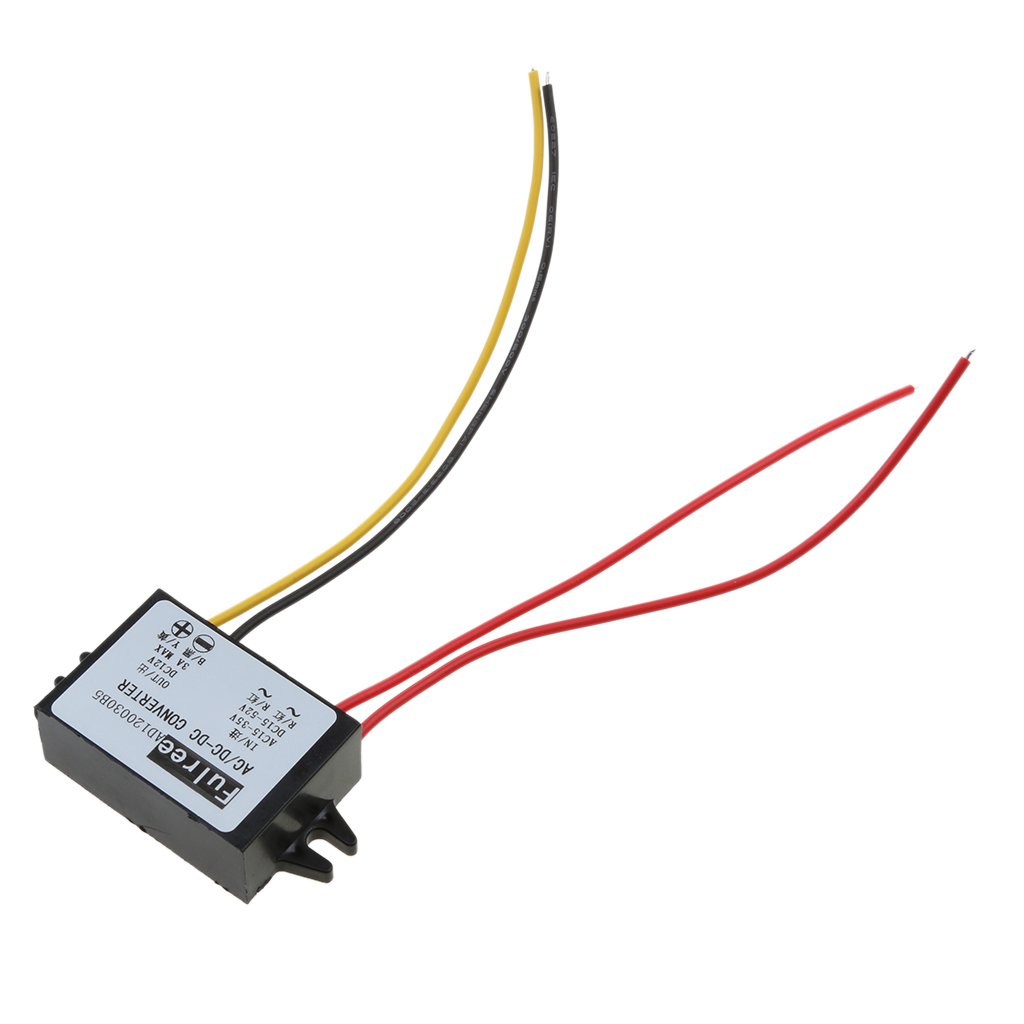 MagiDeal Ac 16-35v / Dc 15-52v Bis 12v / 3a Konverter AC DC Module Stromversorgungsmodul