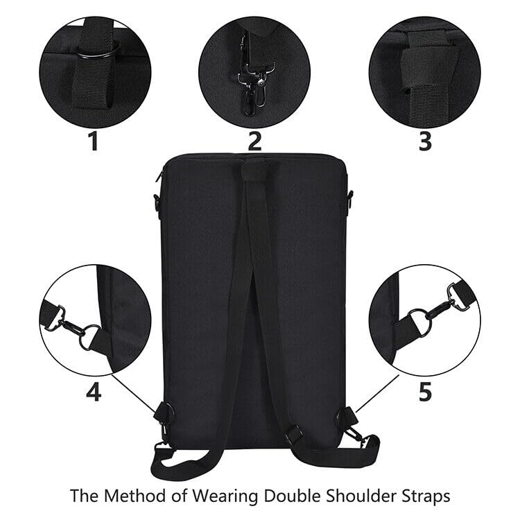 Disc Player Storage Bag Fit for Pioneer DDJ-400/DDJ-FLX4/DDJ-SB3/Roland DJ-202