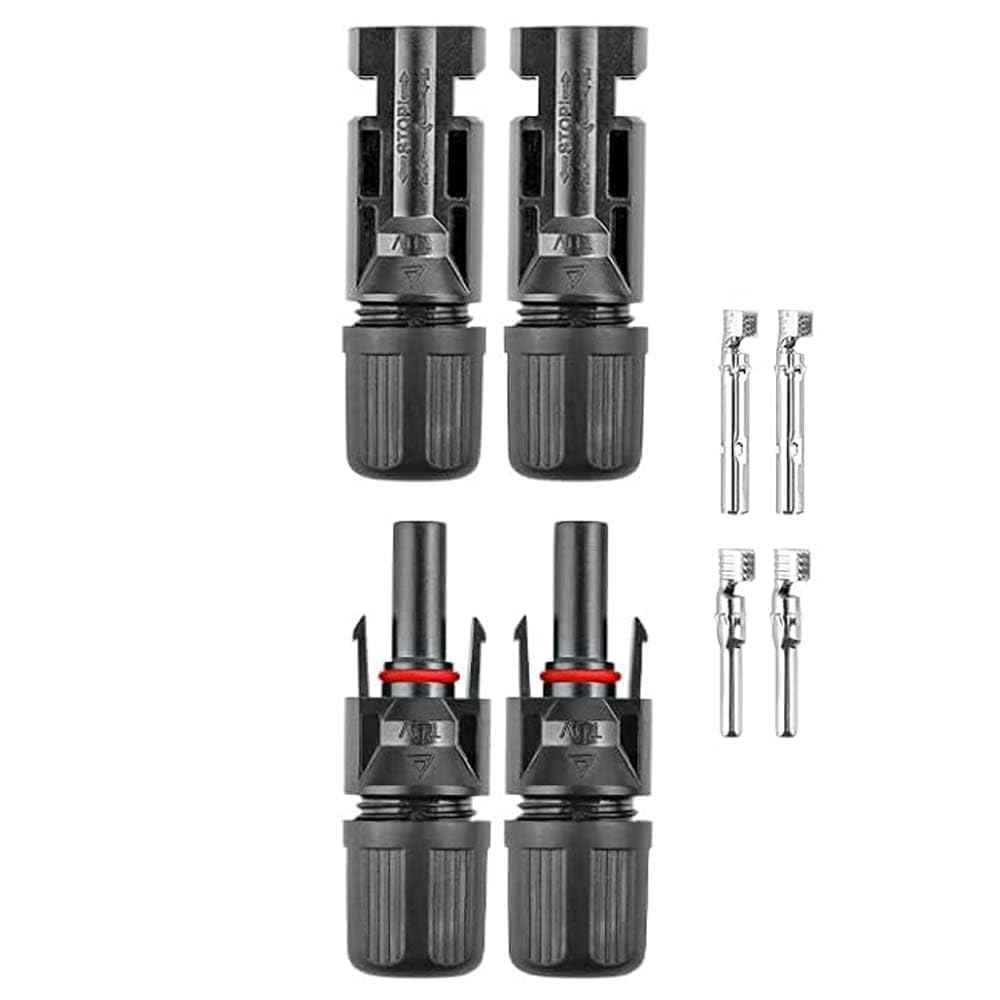 Parolex Solar MC-4 Wire Connector for Solar Panel Connection 1500V (Set of 2)-image-15