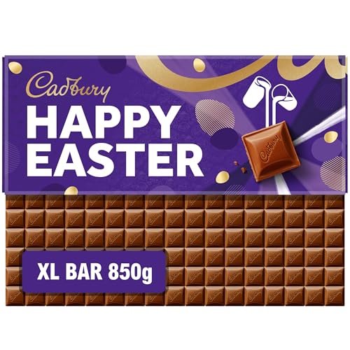 Cadbury Dairy Milk Happy Easter Gift Chocolate Bar Extra-Large 850g